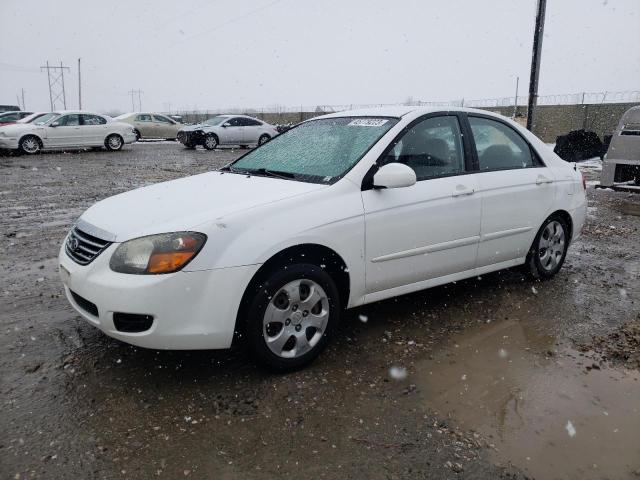 KIA SPECTRA EX 2009 with VIN KNAFE222995589410 - Photo from auction