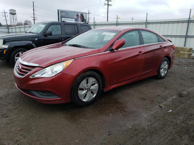 Photo 1 from auction – 2014 HYUNDAI SONATA GLS with VIN 5NPEB4AC8EH819185