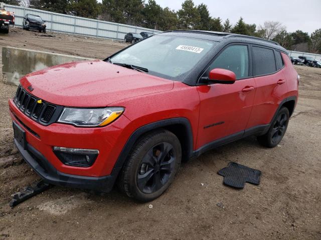 JEEP COMPASS LA 2021 with VIN 3C4NJCBB4MT532301 - Photo from auction