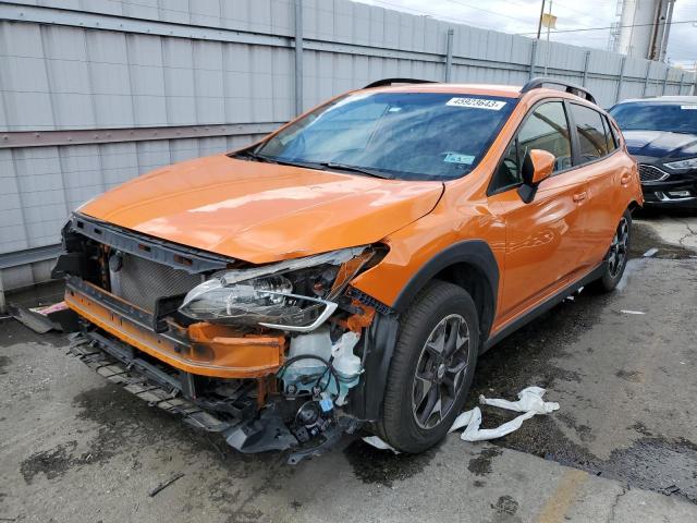SUBARU CROSSTREK 2018 with VIN JF2GTABC5JH243679 - Photo from auction