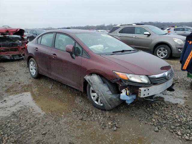 Photo 4 from auction – 2012 HONDA CIVIC LX with VIN 19XFB2F51CE083999