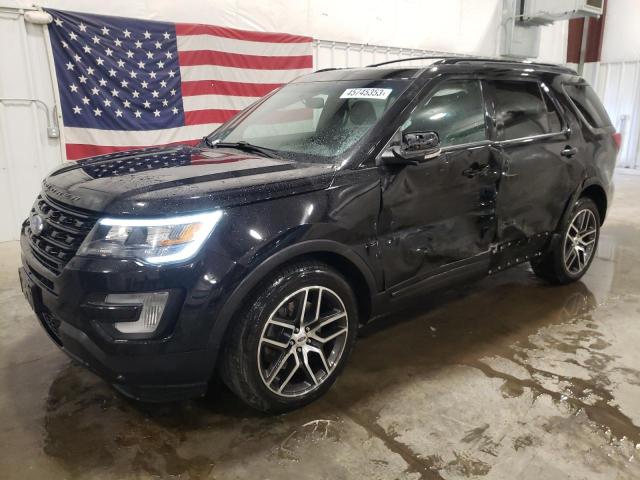 FORD EXPLORER S 2016 with VIN 1FM5K8GTXGGA85618 - Photo from auction
