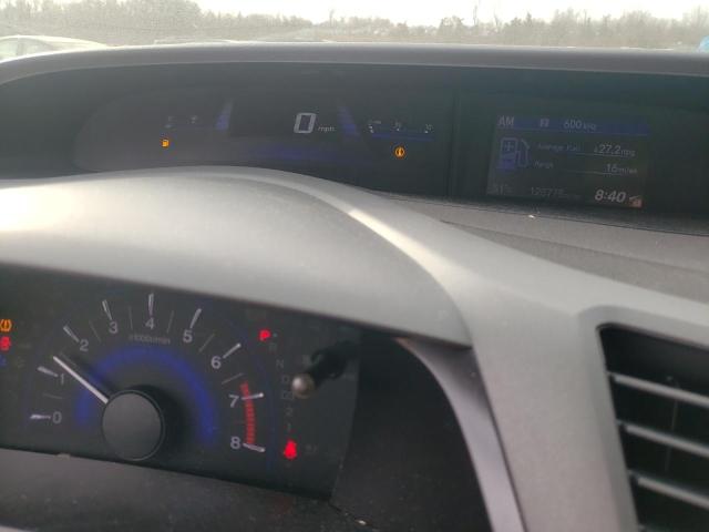 Photo 9 from auction – 2012 HONDA CIVIC EXL with VIN 19XFB2F92CE318302