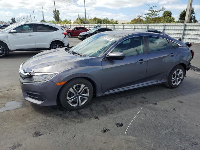 HONDA CIVIC LX 2017 with VIN 19XFC2F5XHE025751 - Photo from auction
