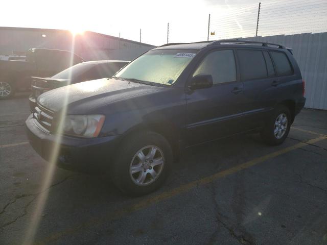TOYOTA HIGHLANDER 2003 with VIN JTEHF21A930149852 - Photo from auction