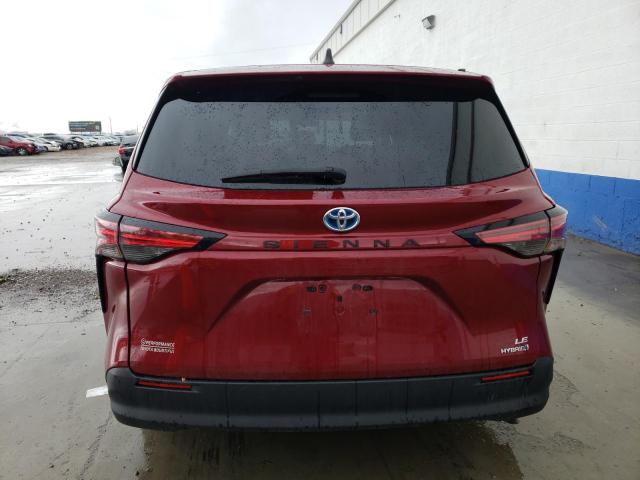 Photo 6 from auction – 2021 TOYOTA SIENNA LE with VIN 5TDKRKEC1MS009550