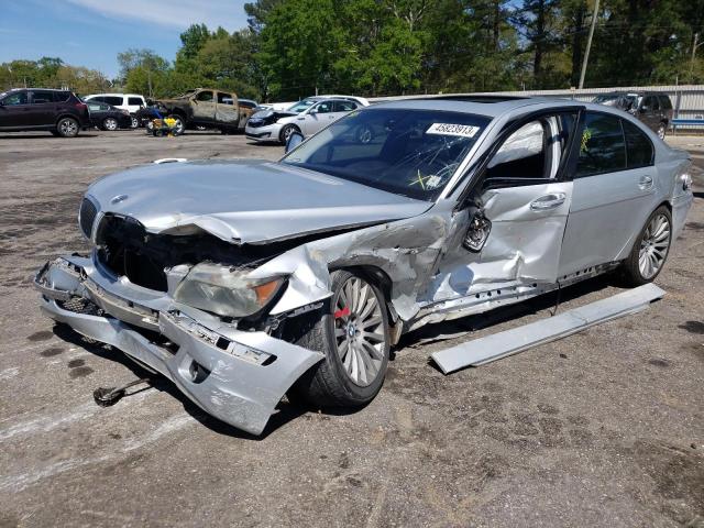 BMW 750 2007 with VIN WBAHN83507DT68656 - Photo from auction