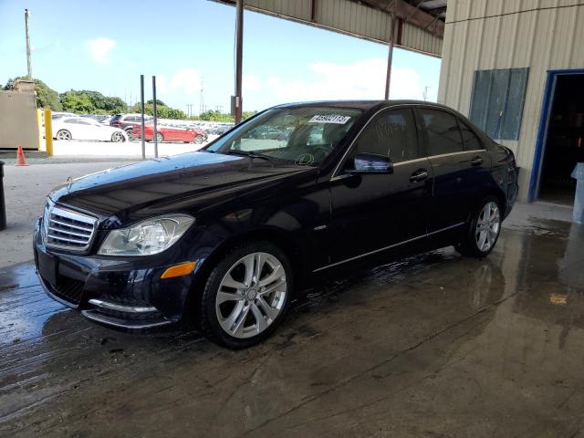 Photo 1 from auction – 2012 MERCEDES-BENZ C 250 with VIN WDDGF4HB6CA627705