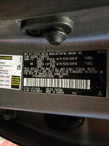 Photo 14 from auction – 2021 LEXUS RX 350 with VIN 2T2HZMDA2MC276058
