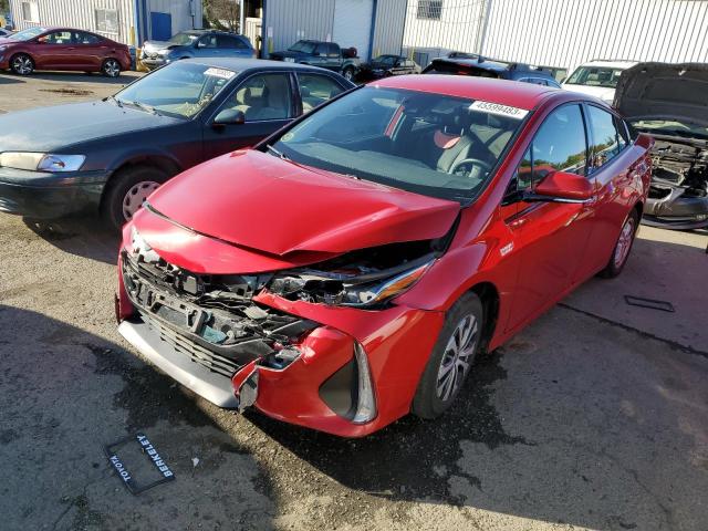 TOYOTA PRIUS PRIM 2020 with VIN JTDKARFP1L3125560 - Photo from auction