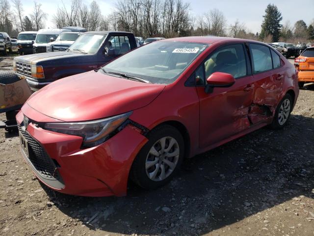 TOYOTA COROLLA LE 2020 with VIN JTDEPRAEXLJ006953 - Photo from auction