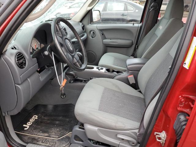 Photo 7 from auction – 2007 JEEP LIBERTY SP with VIN 1J4GL48K57W557703