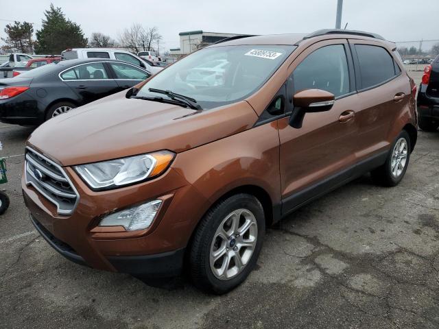 FORD ECOSPORT 2020 with VIN MAJ3S2GE2LC341736 - Photo from auction
