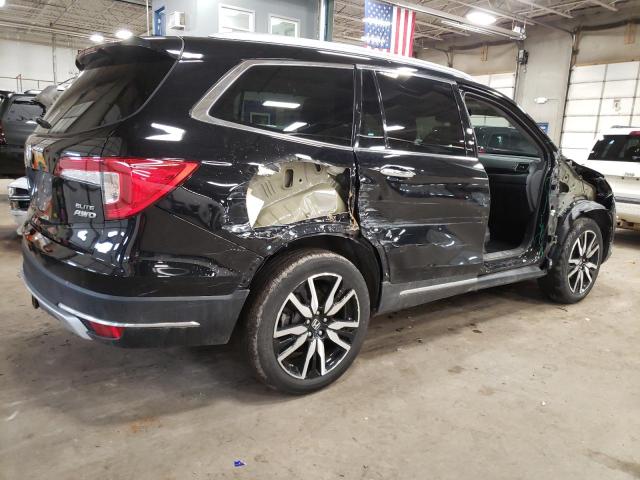 Photo 3 from auction – 2021 HONDA PILOT ELIT with VIN 5FNYF6H03MB033168