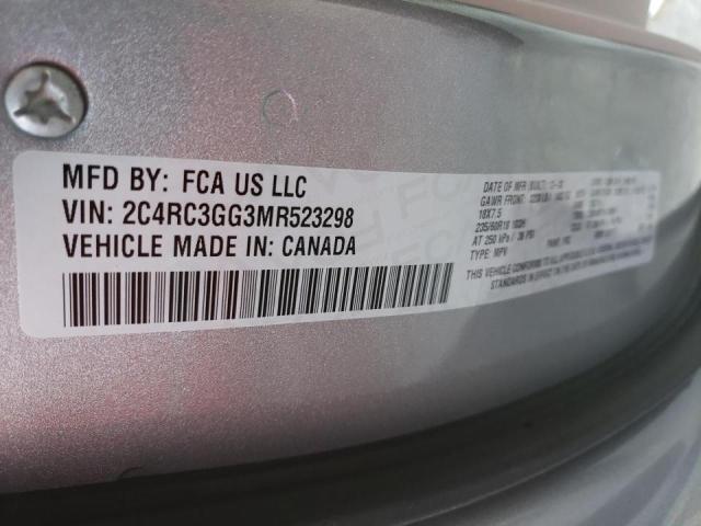 Photo 14 from auction – 2021 CHRYSLER PACIFICA L with VIN 2C4RC3GG3MR523298