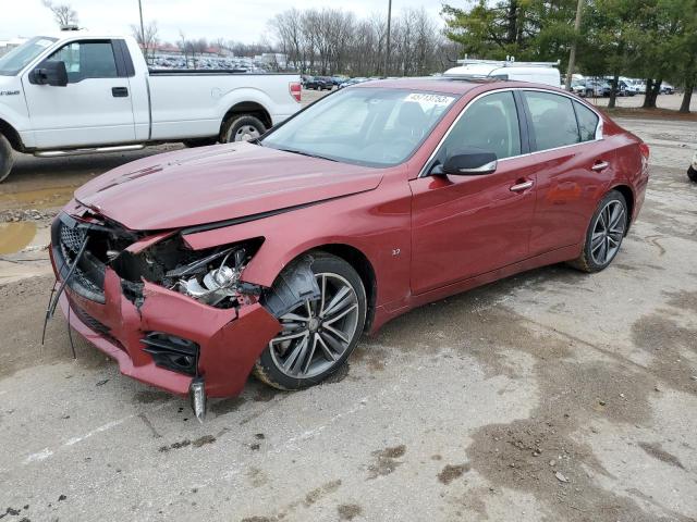 INFINITI Q60 BASE 2014 with VIN JN1BV7ARXEM695543 - Photo from auction