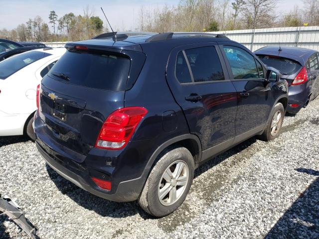 Photo 3 from auction – 2022 CHEVROLET TRAX 1LT with VIN KL7CJPSM6NB535734