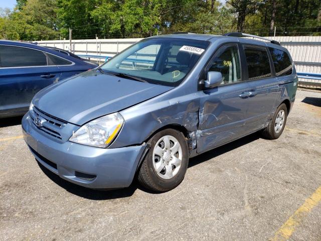 KIA SEDONA LX 2010 with VIN KNDMG4C36A6331447 - Photo from auction