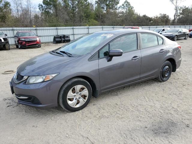 Photo 1 from auction – 2014 HONDA CIVIC LX with VIN 2HGFB2F58EH559464