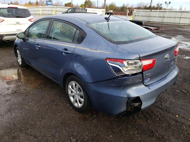 Photo 2 from auction – 2016 KIA RIO LX with VIN KNADM4A32G6589773