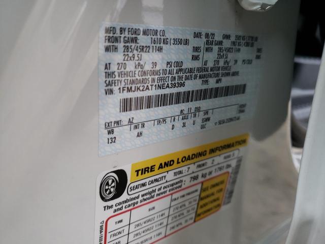 Photo 14 from auction – 2022 FORD EXPEDITION with VIN 1FMJK2AT1NEA39396
