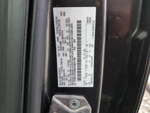 Photo 14 from auction – 2019 FORD ESCAPE SEL with VIN 1FMCU9HD6KUB91198