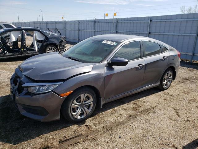 HONDA CIVIC LX 2017 with VIN 19XFC2F5XHE007346 - Photo from auction