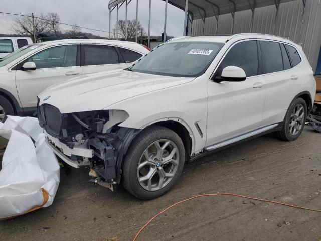 Photo 1 from auction – 2022 BMW X3 SDRIVE3 with VIN 5UX43DP07N9N05346