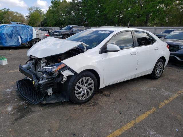 TOYOTA COROLLA L 2019 with VIN 2T1BURHE0KC240191 - Photo from auction