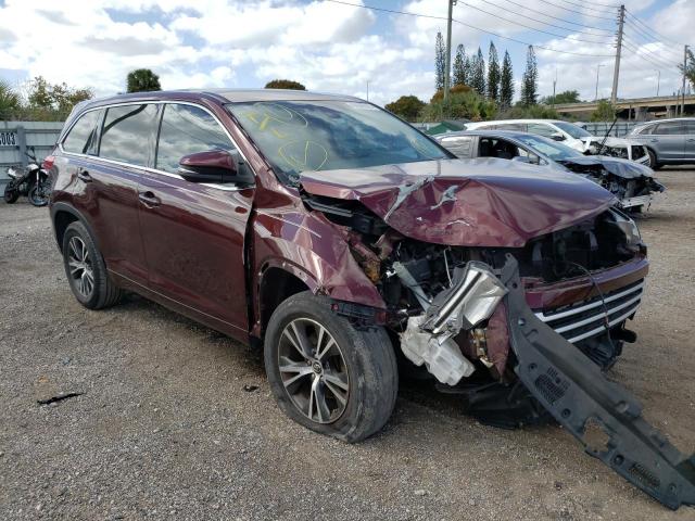 Photo 4 from auction – 2017 TOYOTA HIGHLANDER with VIN 5TDZARFH8HS031964