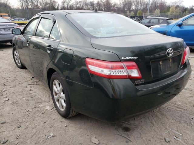 Photo 2 from auction – 2011 TOYOTA CAMRY BASE with VIN 4T1BF3EK9BU654361