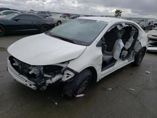 TOYOTA COROLLA LE 2021 with VIN JTDEPMAE8MJ142809 - Photo from auction