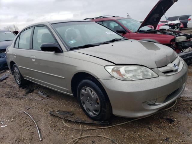 Photo 4 from auction – 2005 HONDA CIVIC with VIN 2HGES16585H525840