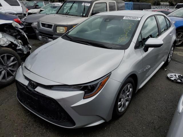 TOYOTA COROLLA LE 2020 with VIN 5YFEPRAE2LP126032 - Photo from auction