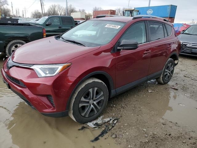 TOYOTA RAV4 LE 2018 with VIN 2T3ZFREV8JW468764 - Photo from auction