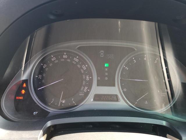 Photo 9 from auction – 2007 LEXUS IS 250 with VIN JTHBK262872052366