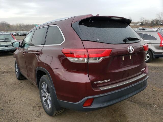 Photo 2 from auction – 2018 TOYOTA HIGHLANDER with VIN 5TDJZRFH4JS499153