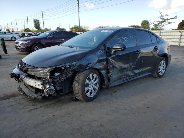 TOYOTA COROLLA LE 2022 with VIN 5YFEPMAE2NP290421 - Photo from auction