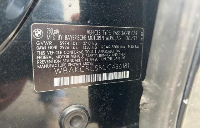 Photo 10 from auction – 2012 BMW ALPINA B7 with VIN WBAKC8C58CC436181