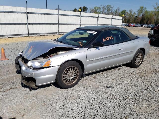 CHRYSLER SEBRING LX 2004 with VIN 1C3EL55R54N235198 - Photo from auction