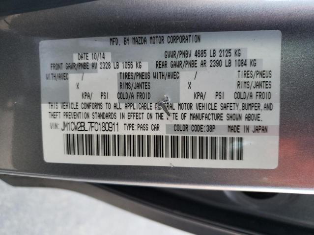 Photo 14 from auction – 2015 MAZDA 5 SPORT with VIN JM1CW2BL7F0180911