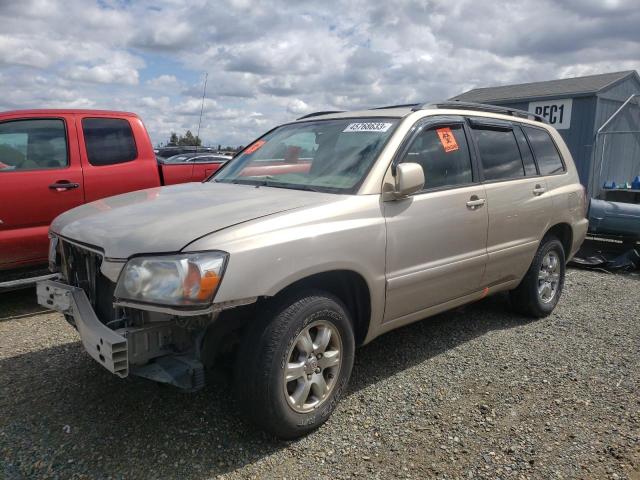 TOYOTA HIGHLANDER 2004 with VIN JTEGD21A340079526 - Photo from auction