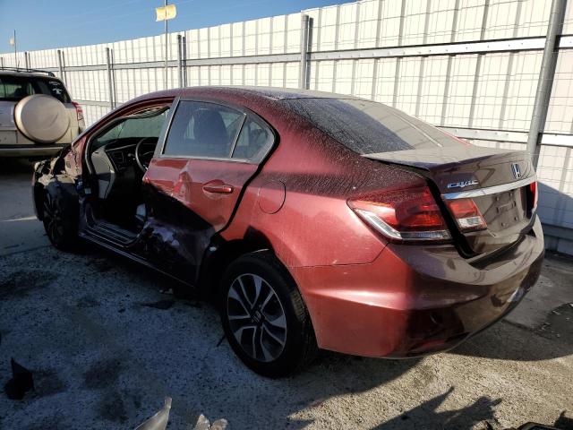 Photo 2 from auction – 2013 HONDA CIVIC EX with VIN 19XFB2F82DE247532