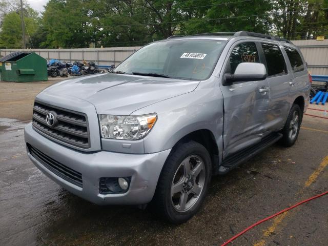 TOYOTA SEQUOIA SR 2012 with VIN 5TDZY5G12CS040593 - Photo from auction