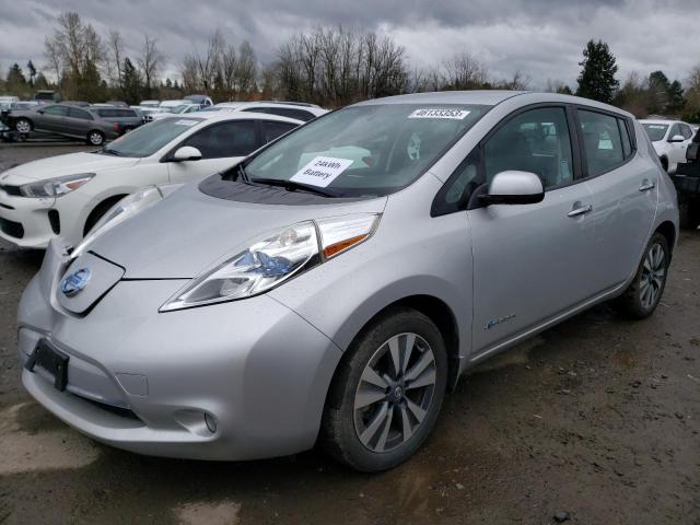 NISSAN LEAF S 2017 with VIN 1N4BZ0CP0HC304470 - Photo from auction