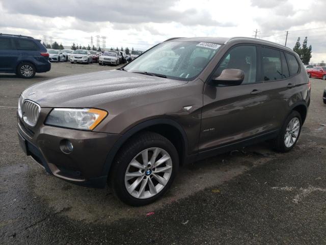 BMW X3 XDRIVE2 2013 with VIN 5UXWX9C56D0D07908 - Photo from auction