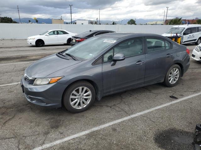 HONDA CIVIC EXL 2012 with VIN 19XFB2F94CE318320 - Photo from auction