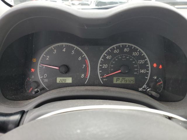 Photo 9 from auction – 2009 TOYOTA COROLLA BA with VIN JTDBL40E49J012212