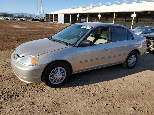 HONDA CIVIC LX 2002 with VIN 1HGES16512L015974 - Photo from auction