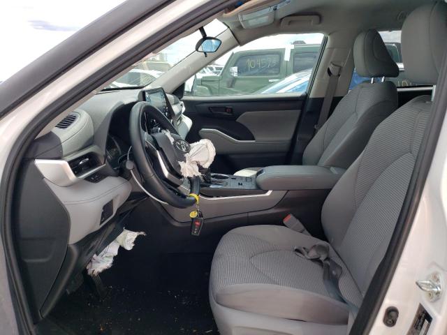 Photo 7 from auction – 2022 TOYOTA HIGHLANDER with VIN 5TDZZRAH2NS545207